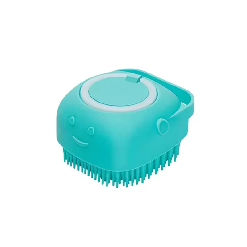Multifunctional Silicone Pet Bath Massage Brush Soft Safe Grooming Tool for Dogs Cats Puppy Bathroom Supplies