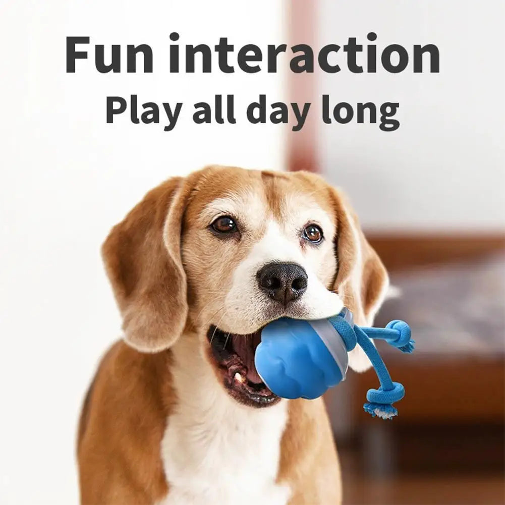 Smart Dog Toy Ball Electronic Interactive Pet Toy Moving Ball USB Automatic Moving Bouncing for Puppy Birthday Gift