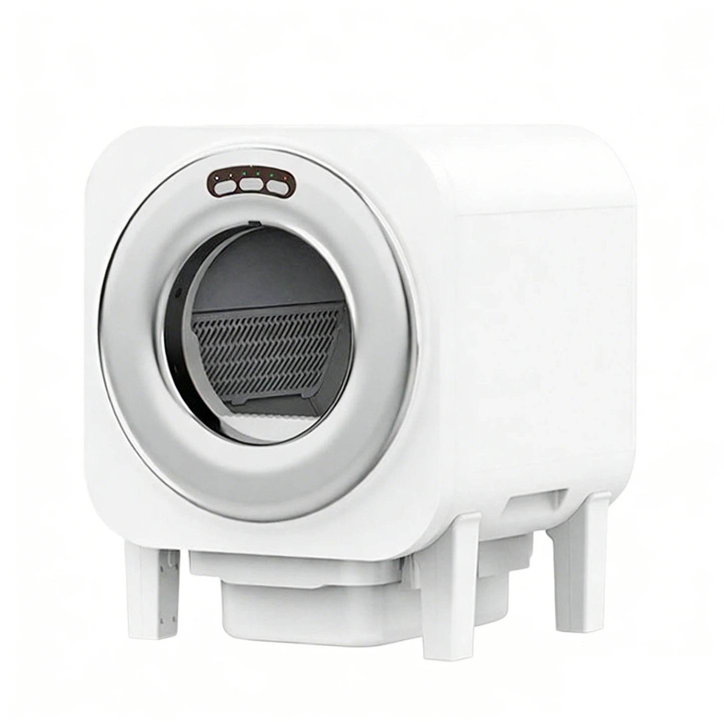 Automatic Cat Litter Box Self Cleaning Litter Box with APP Control, Dual Safety Protection and Odor Removal for Multiple Cats