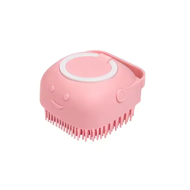 Multifunctional Silicone Pet Bath Massage Brush Soft Safe Grooming Tool for Dogs Cats Puppy Bathroom Supplies
